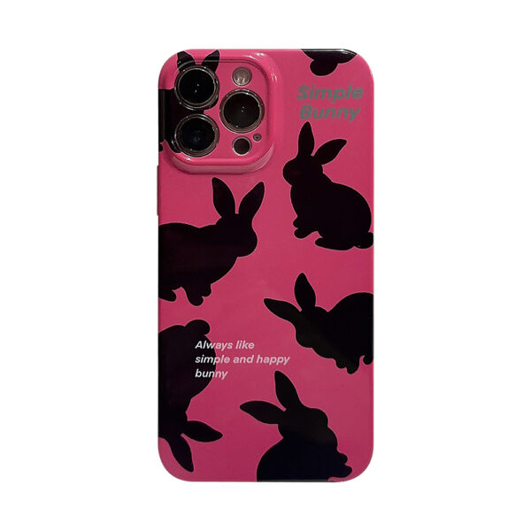 Apple iPhone 14 Serie Handyhülle Plastik Mode iPhone 14 Pro Kaninchen